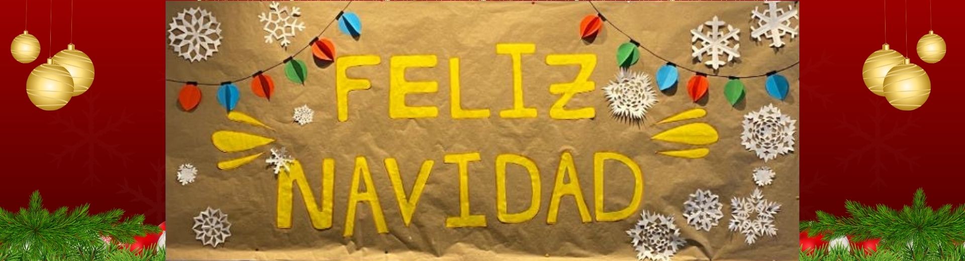 El colegio Luz Casanova os desea Feliz Navidad